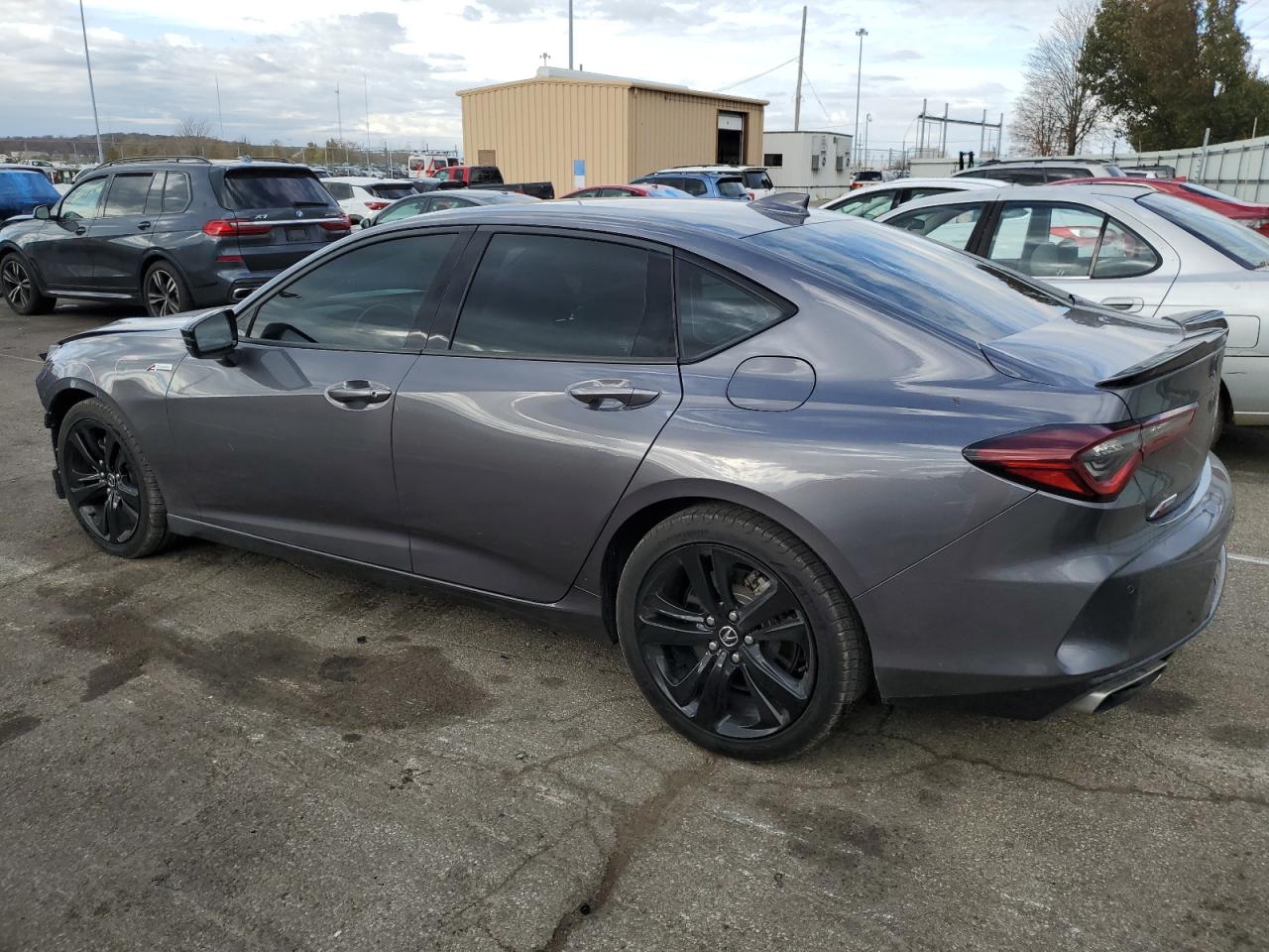 2022 Acura TLX VIN 19UUB5F52NA001567 Copart auction photo, front end damage thumbnail 2