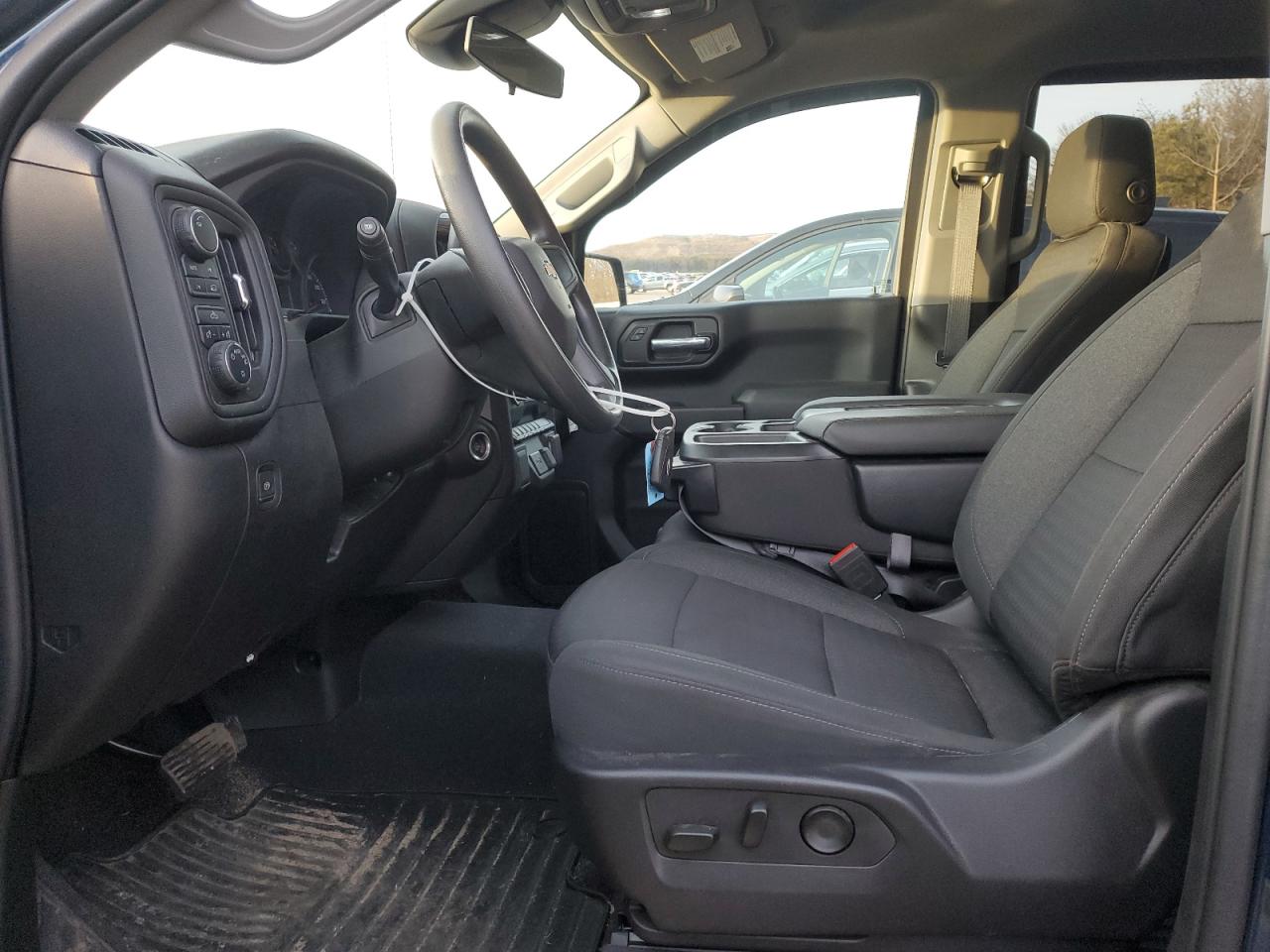 2023 Chevrolet Silverado VIN 1GCPDBEK5PZ101808 Copart auction photo, front end / side damage thumbnail 7