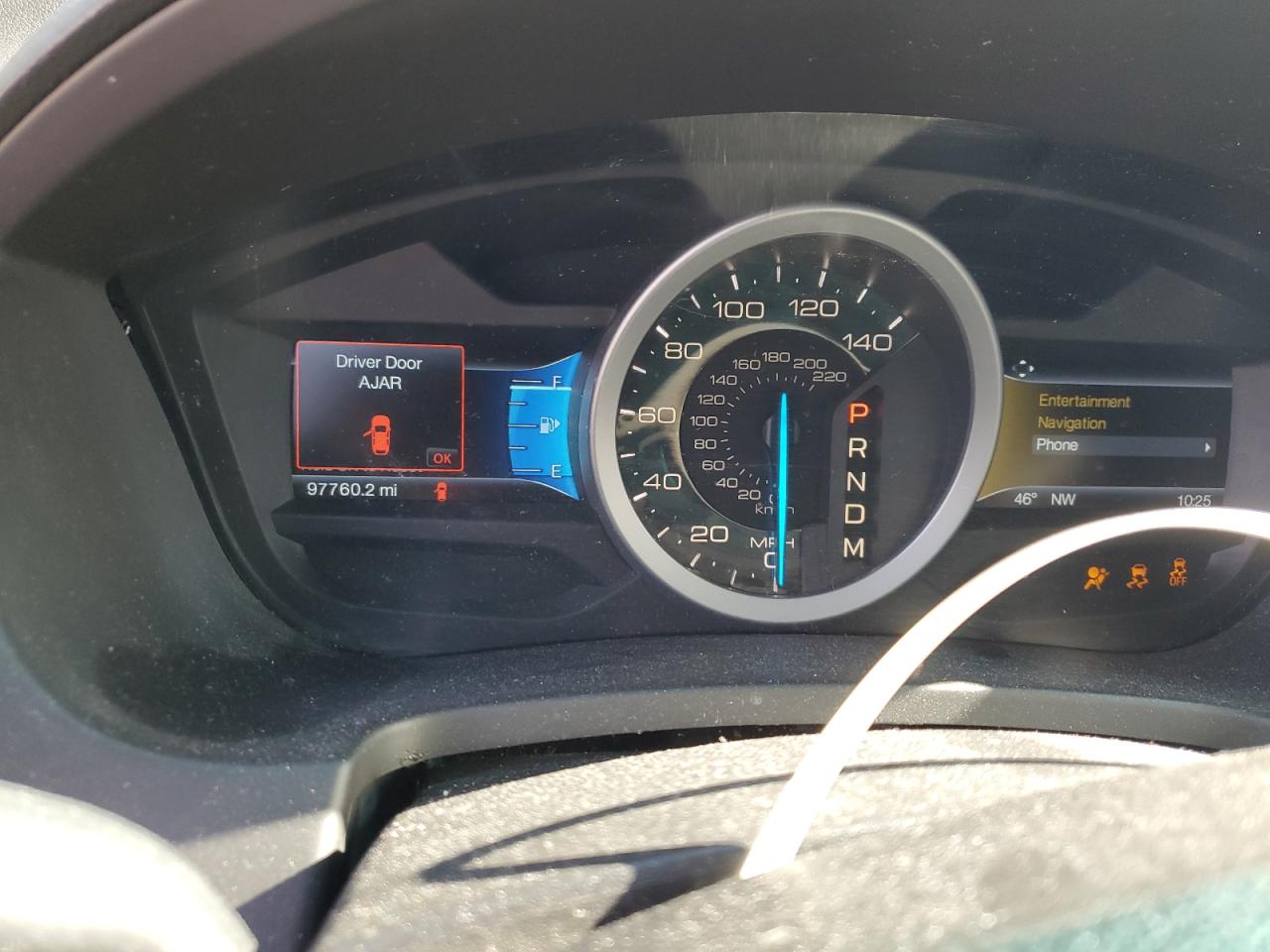2015 Ford Explorer VIN 1FM5K8GT9FGB57620 Copart auction photo, front end / side damage thumbnail 9