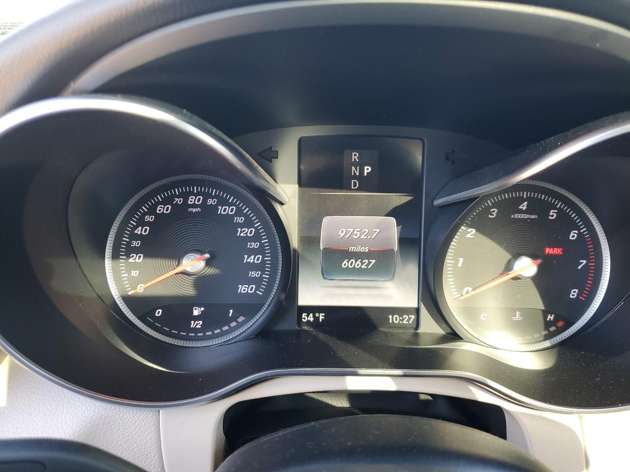 2019 Mercedes-Benz GLC VIN WDC0G4KB1KV196807 Copart auction photo, front end damage thumbnail 9