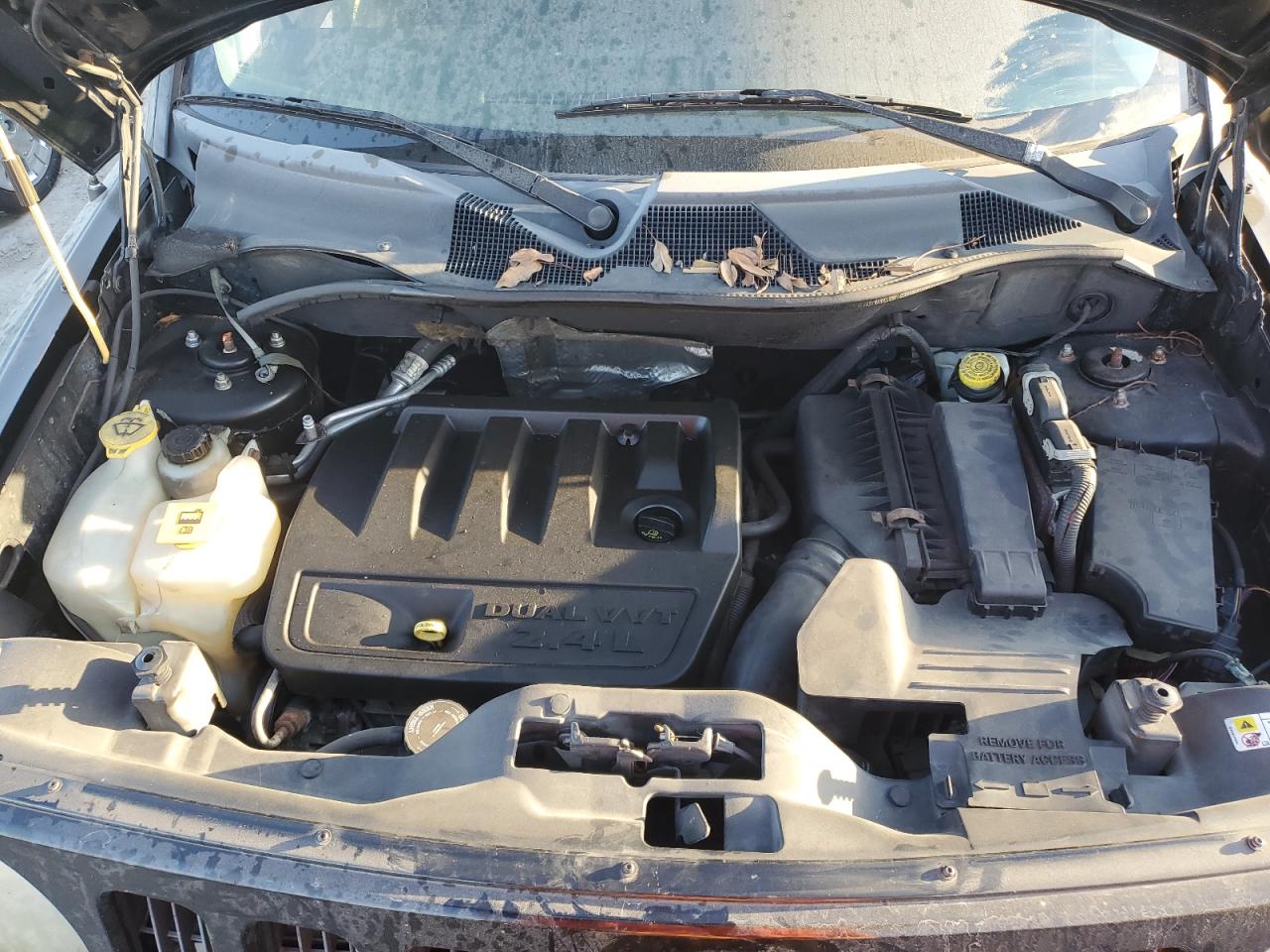 2007 Jeep Liberty (Patriot) VIN 1J8FF28W57D392580 Copart auction photo, water/flood damage thumbnail 12