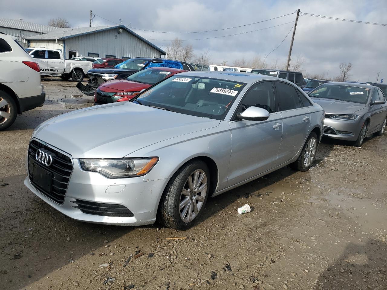 2015 Audi A6 VIN WAUFFAFC9FN015461