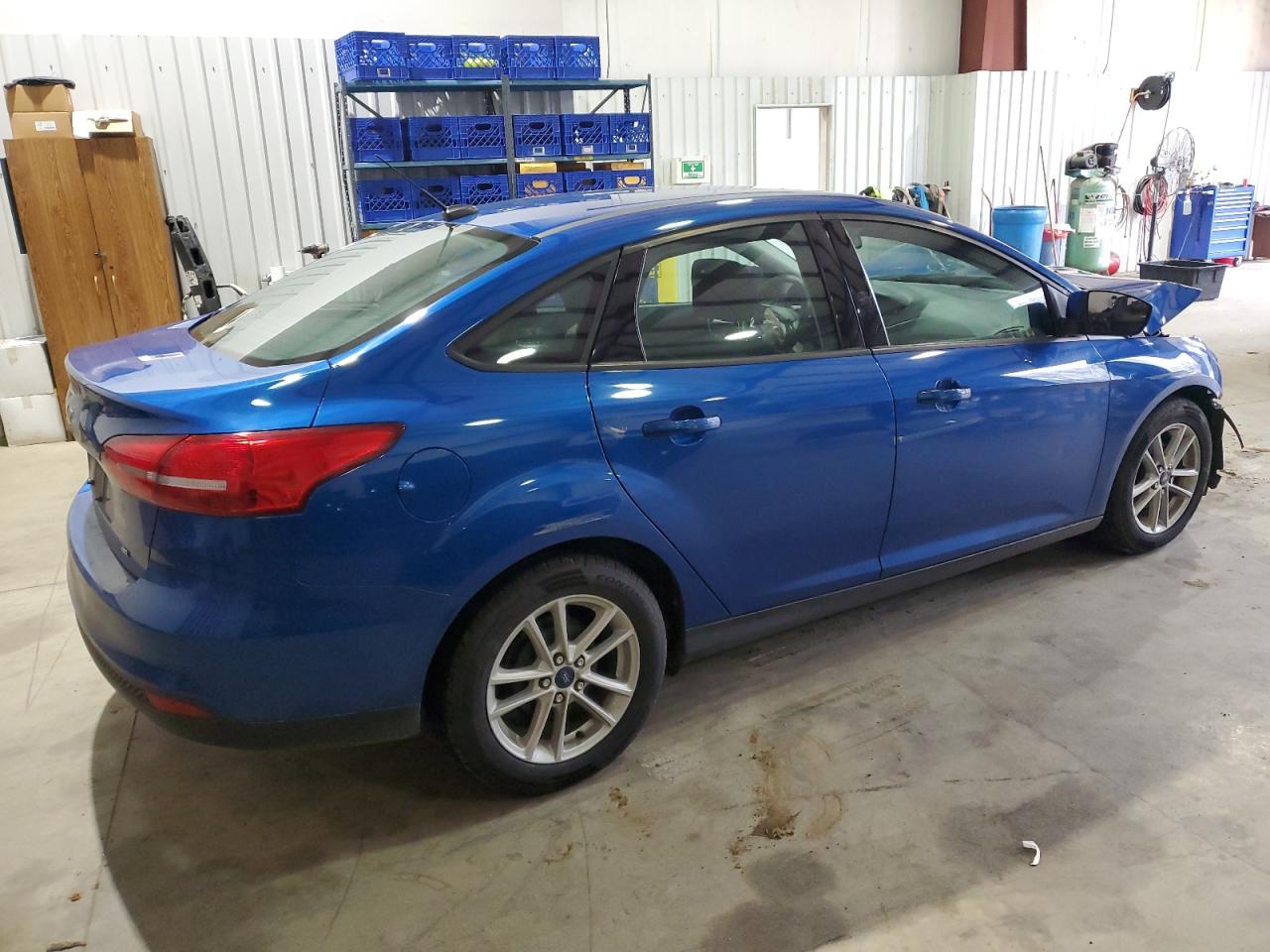 2018 Ford Focus VIN 1FADP3F27JL277774 Copart auction photo, front end / minor dent/scratches damage thumbnail 3