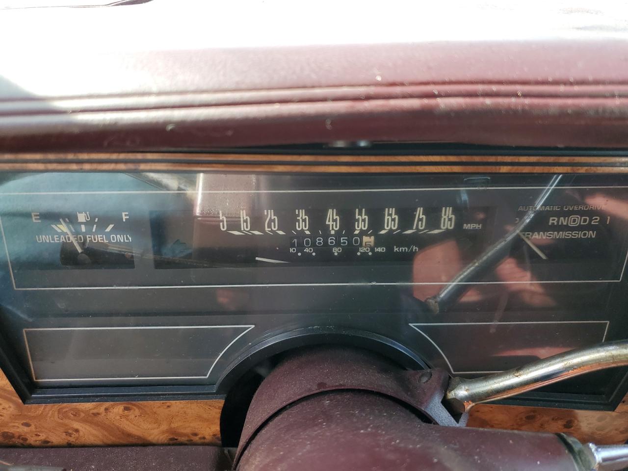 1993 Buick Century VIN 3G4AG55N3PS615254 Copart auction photo, rear end / front end damage thumbnail 9