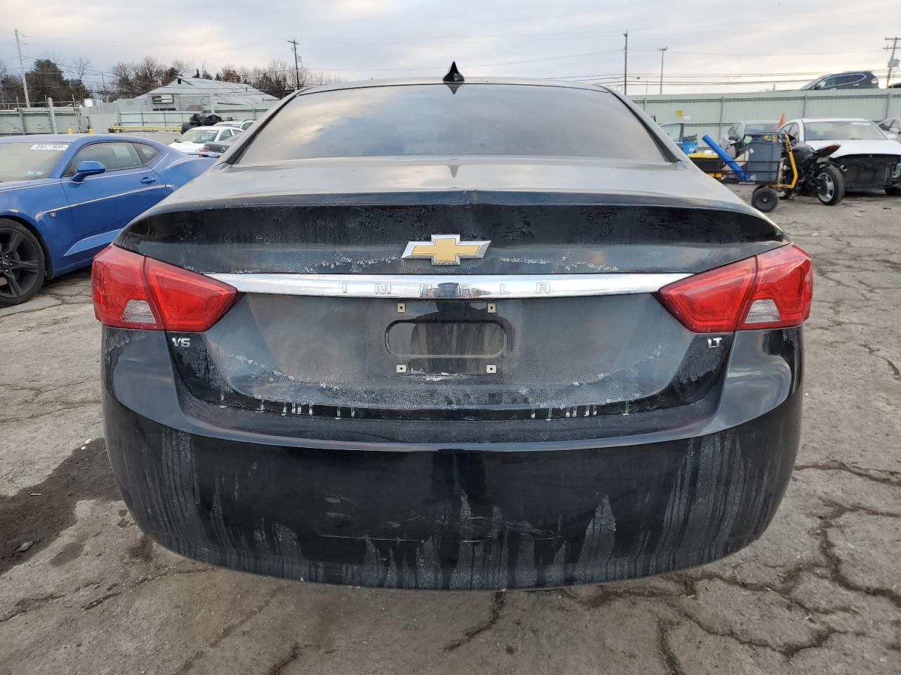 2017 Chevrolet Impala VIN 2G1105S30H9154713 Copart auction photo, front end / undercarriage damage thumbnail 6