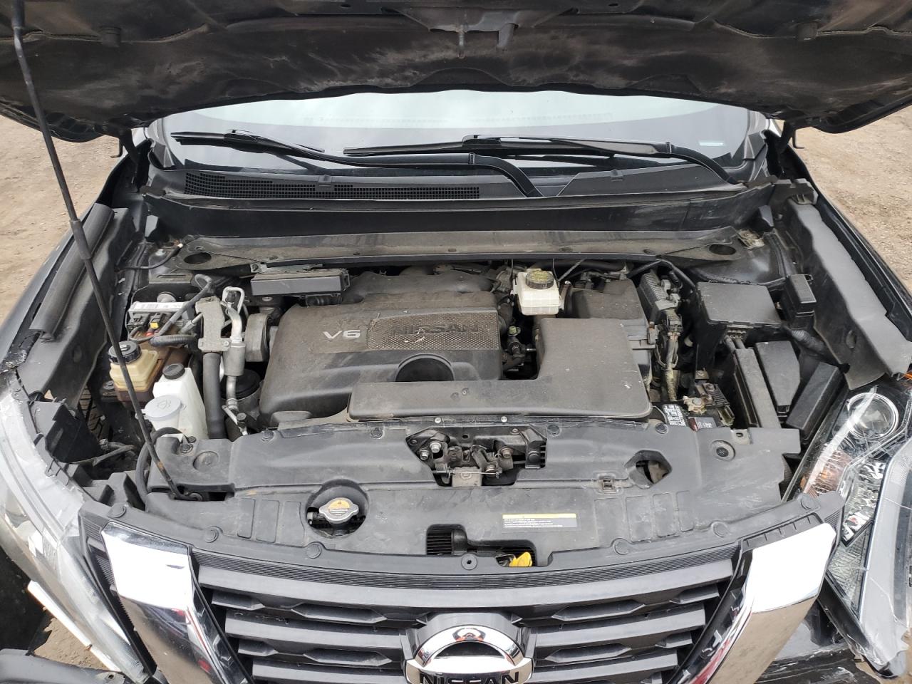 2018 Nissan Pathfinder VIN 5N1DR2MM2JC663517 Copart auction photo, front end damage thumbnail 12