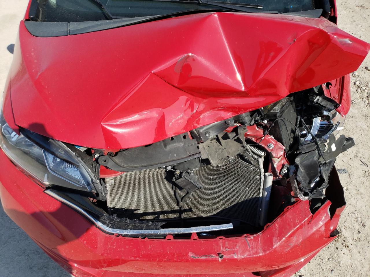 2020 Honda Fit VIN 3HGGK5H82LM703280 Copart auction photo, front end / side damage thumbnail 12