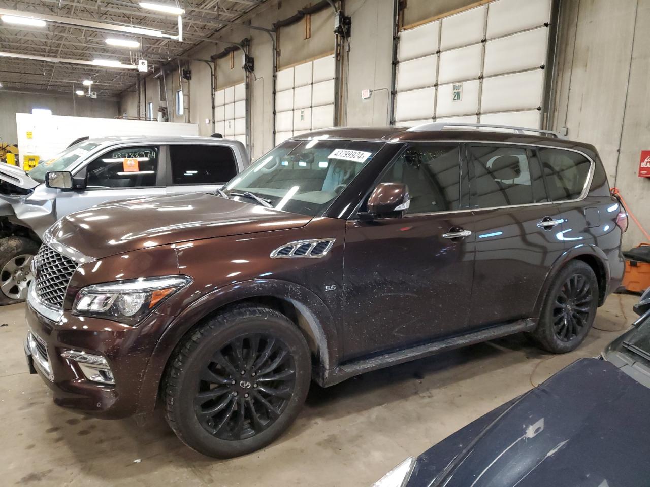 2017 Infiniti QX80 VIN JN8AZ2NE4H9152501