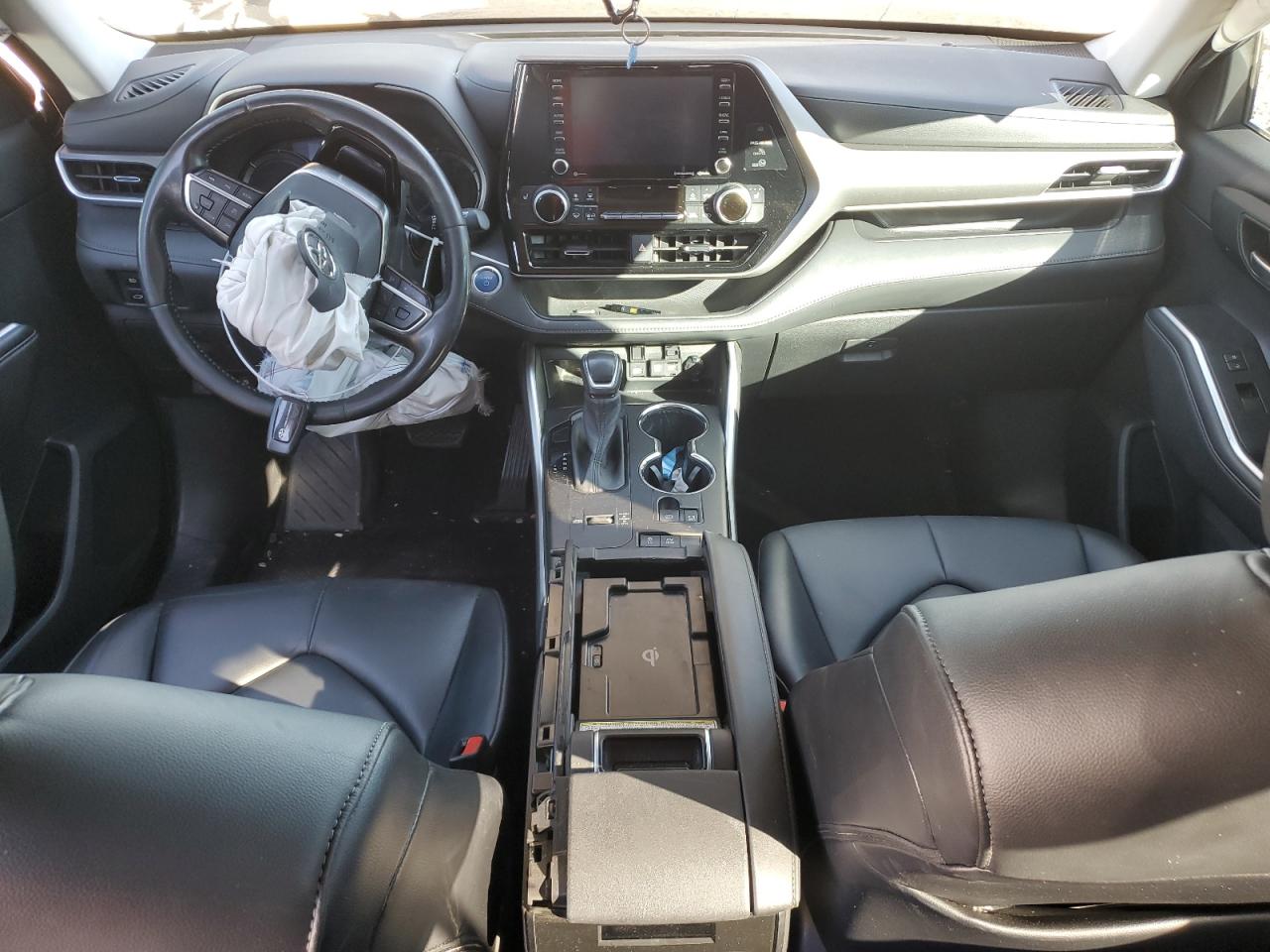 2021 Toyota Highlander VIN 5TDHARAH2MS507090 Copart auction photo, side damage thumbnail 8
