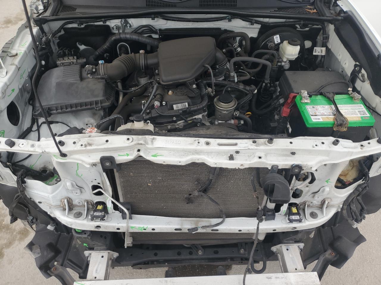 2019 Toyota Tacoma VIN 5TFAX5GN9KX147085 Copart auction photo, frame damage / front end damage thumbnail 11