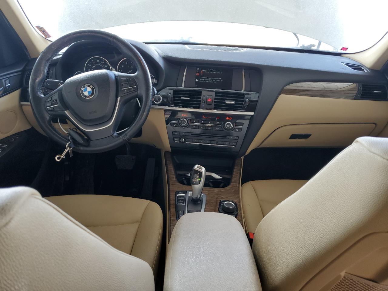 2017 BMW X3 VIN 5UXWX9C38H0W76237 Copart auction photo, front end damage thumbnail 8