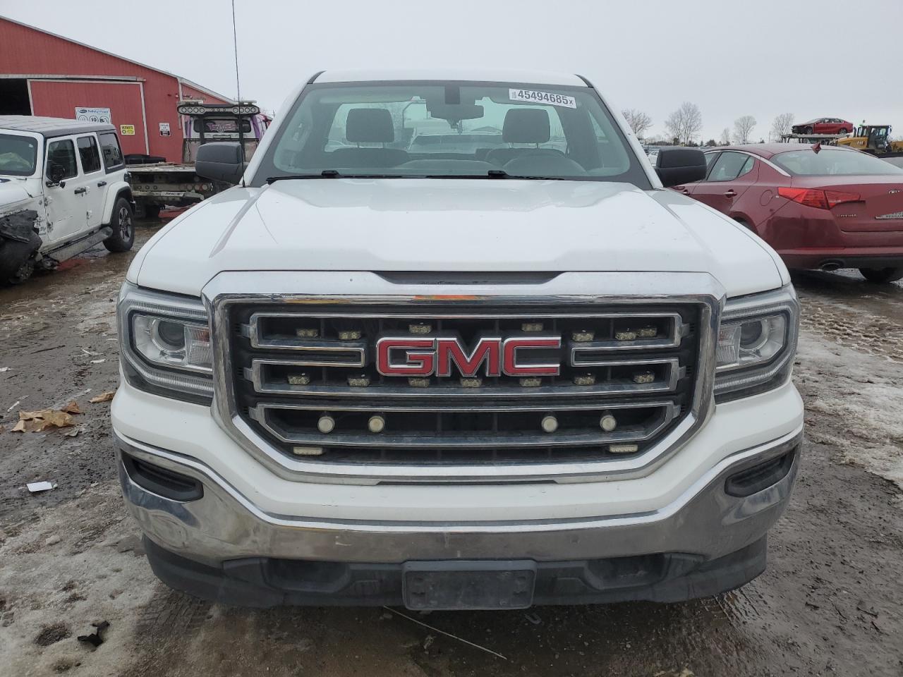 2018 GMC Sierra VIN 1GTN1LEC7JZ254373 Copart auction photo, side / rear end damage thumbnail 5