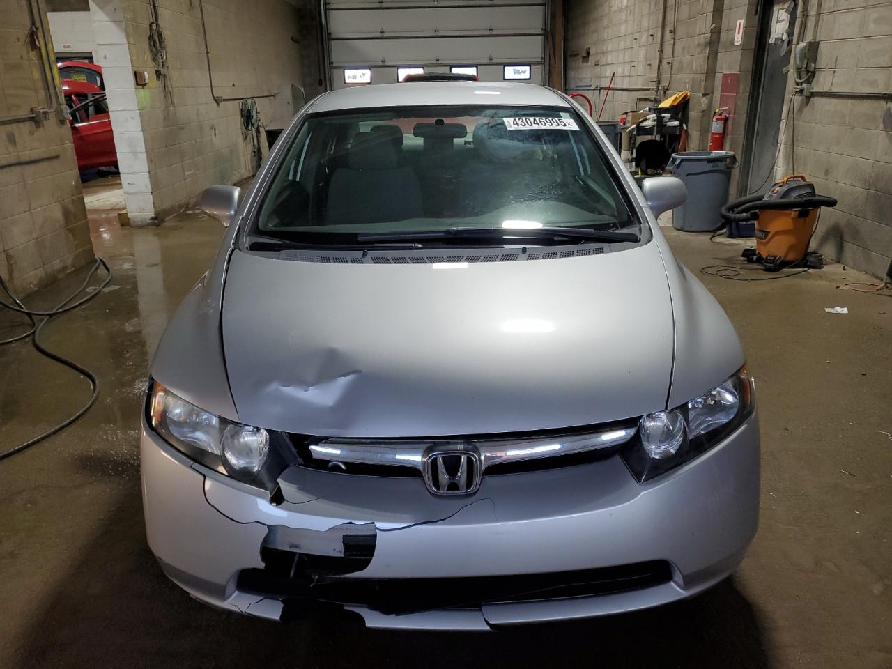 2007 Honda Civic VIN 1HGFA16527L108095 Copart auction photo, front end damage thumbnail 5