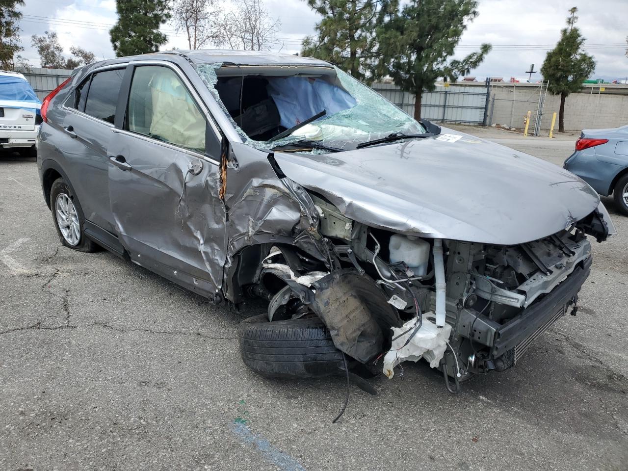 2019 Mitsubishi Eclipse VIN JA4AT3AA9KZ018347 Copart auction photo, front end / side damage thumbnail 4