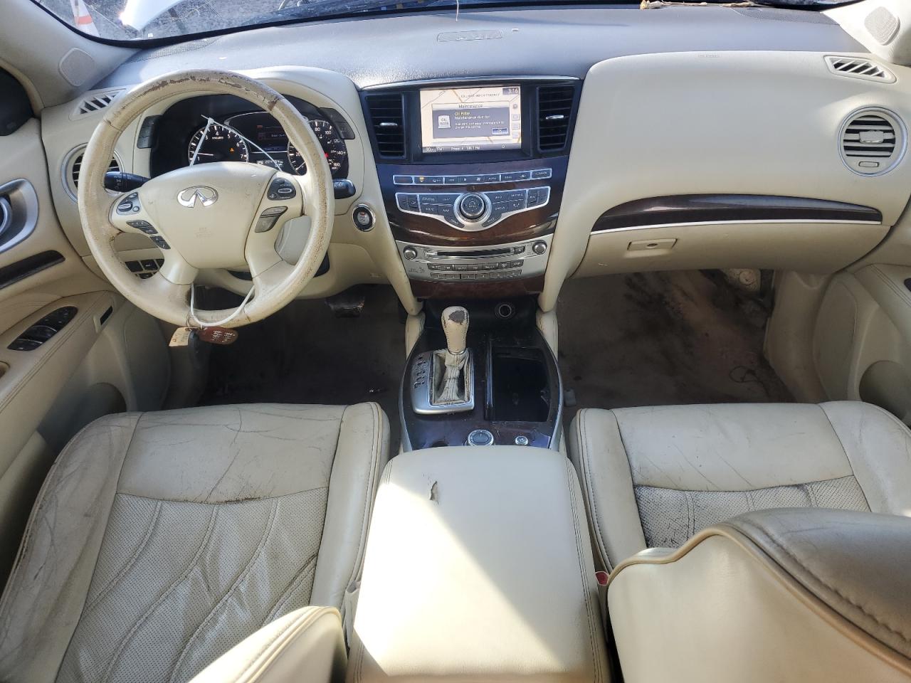 2013 Infiniti JX VIN 5N1AL0MMXDC306535 Copart auction photo, vandalism damage thumbnail 8