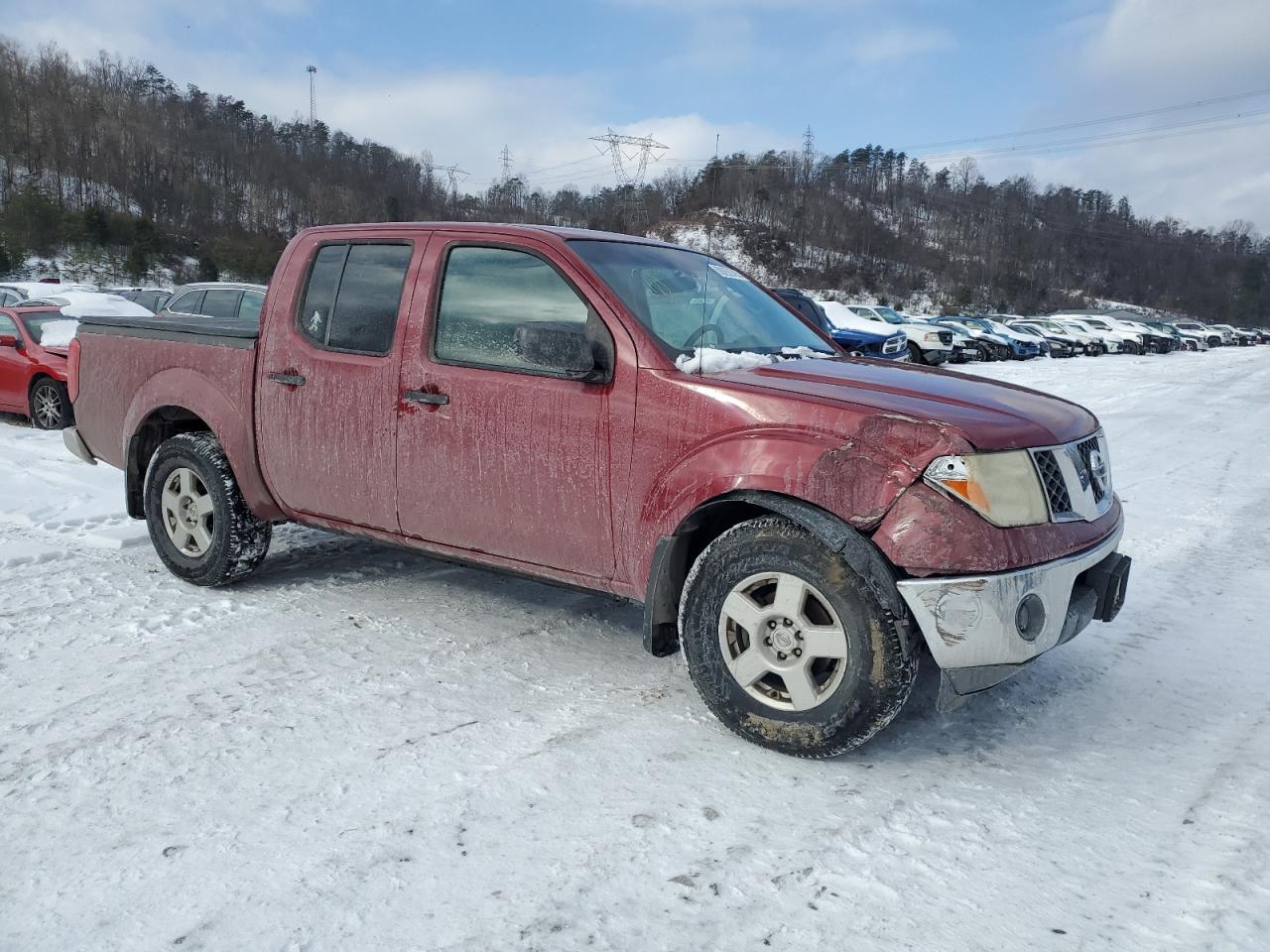 2007 Nissan Navara (Frontier) VIN 1N6AD07W87C448043 Copart auction photo, front end damage thumbnail 4