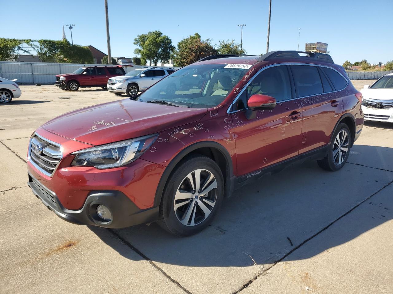 2019 Subaru Outback VIN 4S4BSANC3K3254343
