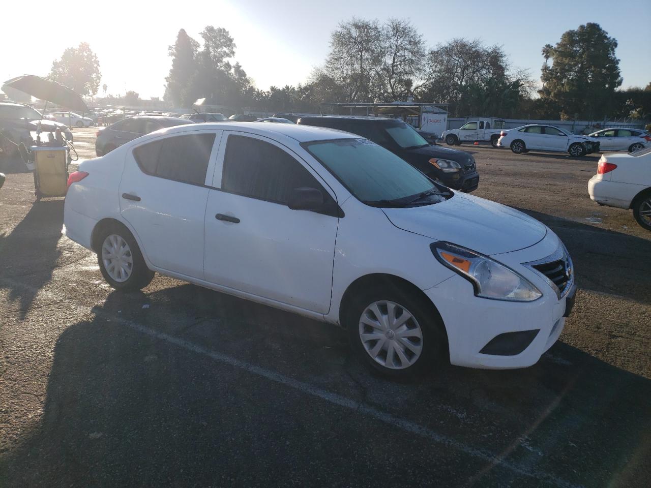 2015 Nissan Versa VIN 3N1CN7AP3FL911702 Copart auction photo, mechanical damage thumbnail 4