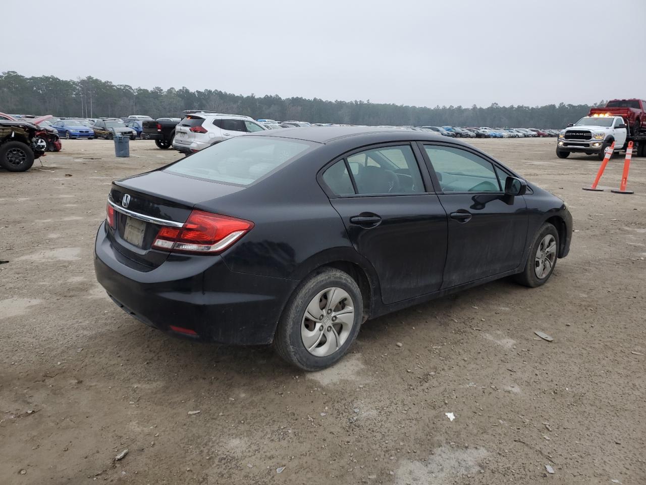 2014 Honda Civic VIN 19XFB2F53EE010426 Copart auction photo, front end damage thumbnail 3