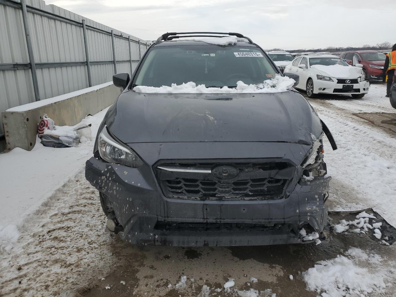 2020 Subaru XV VIN JF2GTAEC3LH260365 Copart auction photo, front end / rear end damage thumbnail 5