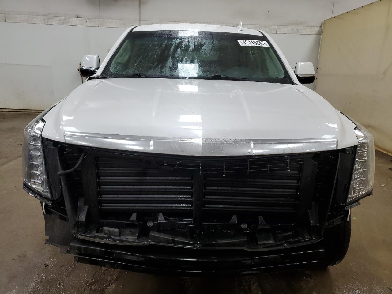 2018 Cadillac Escalade VIN 1GYS4HKJ6JR370409 Copart auction photo, front end / undercarriage damage thumbnail 5