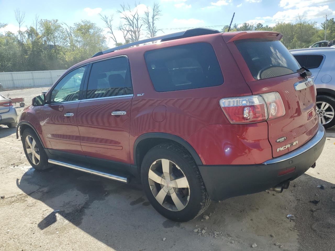 2012 GMC Acadia VIN 1GKKVRED8CJ180437 Copart auction photo, front end damage thumbnail 2