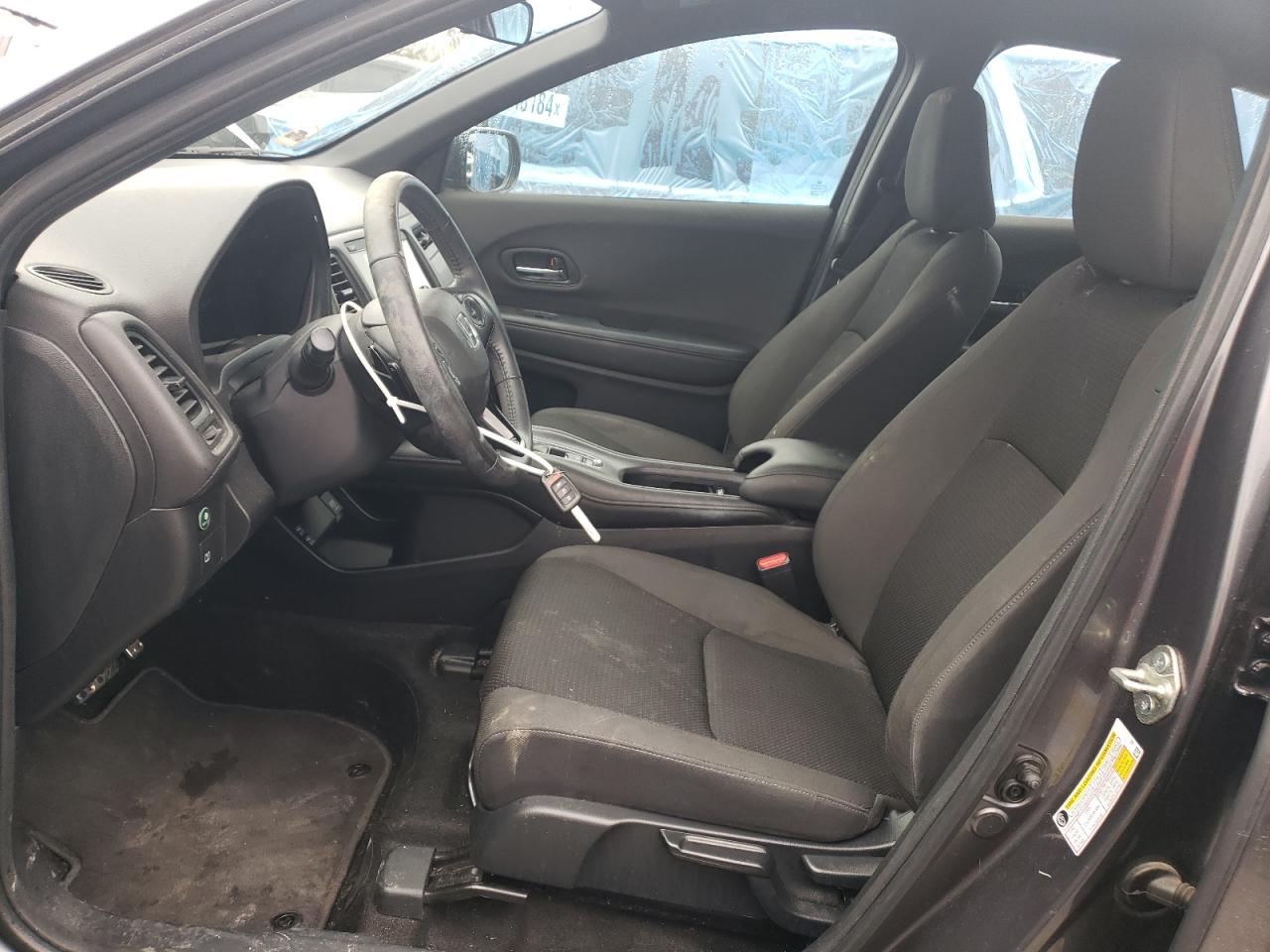 2020 Honda HR-V VIN 3CZRU6H15LM729702 Copart auction photo, front end / rear end damage thumbnail 7