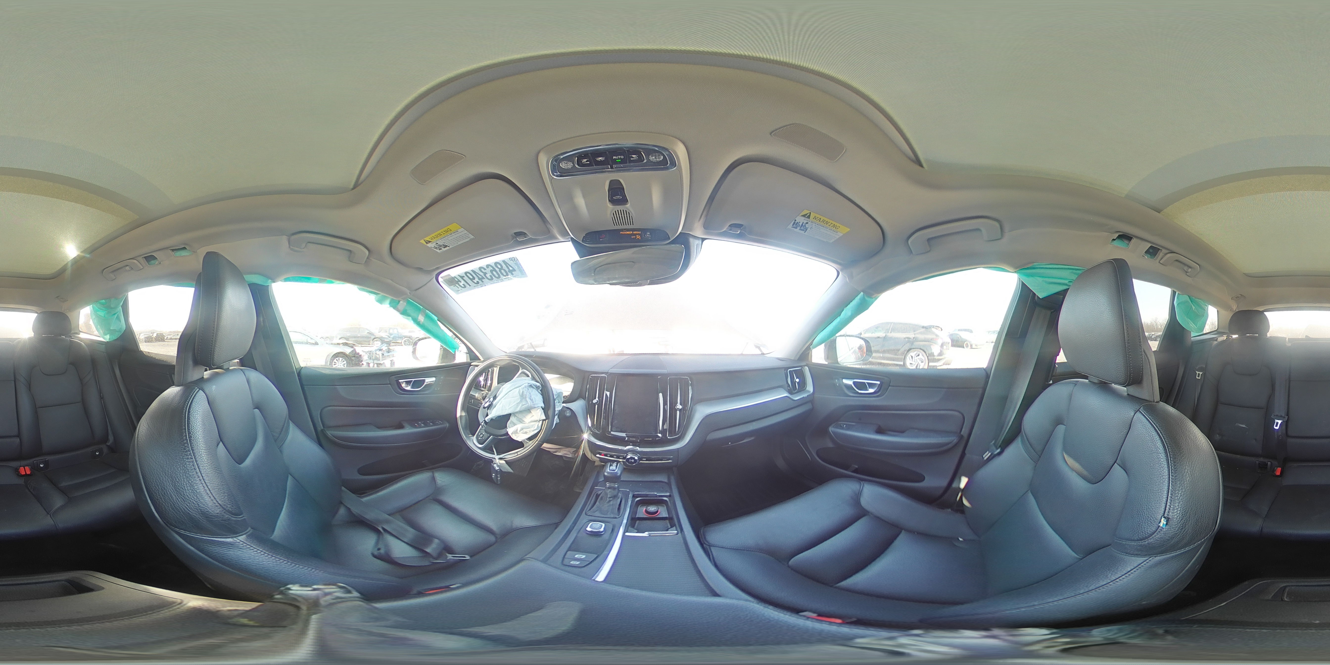 2018 Volvo XC60 VIN YV4102RK9J1089595 Copart auction photo, front end damage thumbnail 14