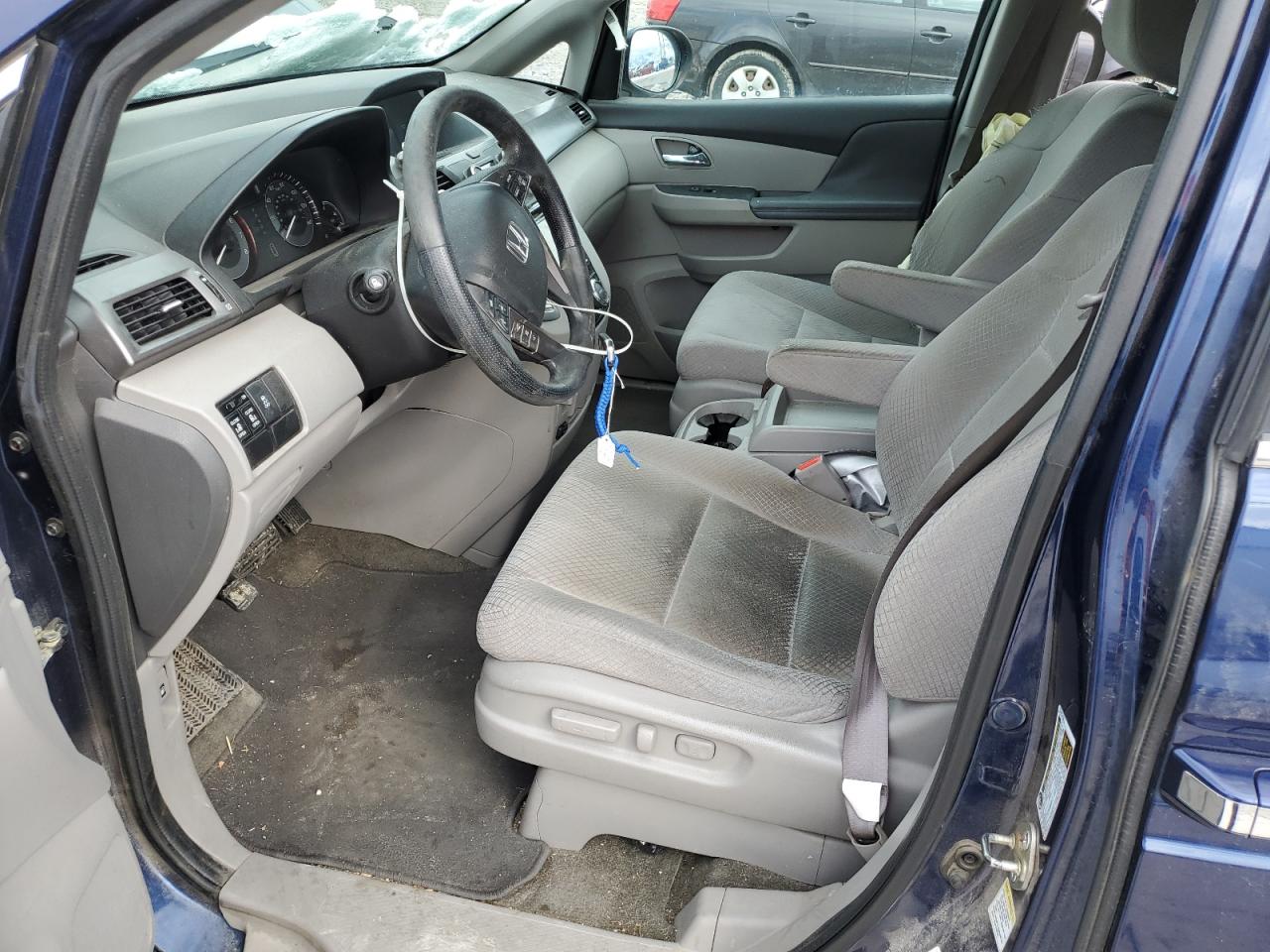 2015 Honda Odyssey VIN 5FNRL5H44FB096535 Copart auction photo, undercarriage / side damage thumbnail 7