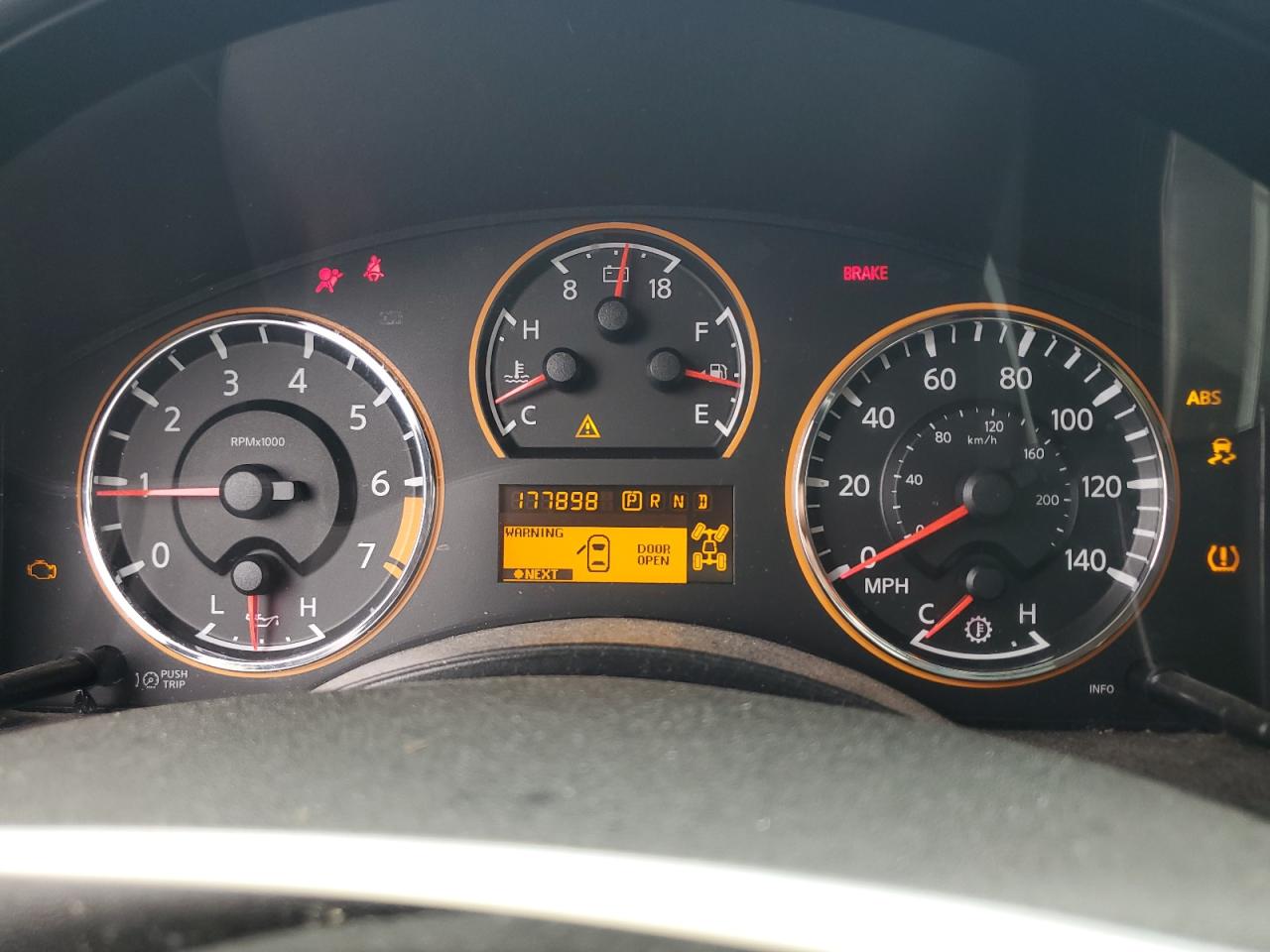 2015 Nissan Armada VIN 5N1AA0NC3FN612916 Copart auction photo, all over damage thumbnail 9
