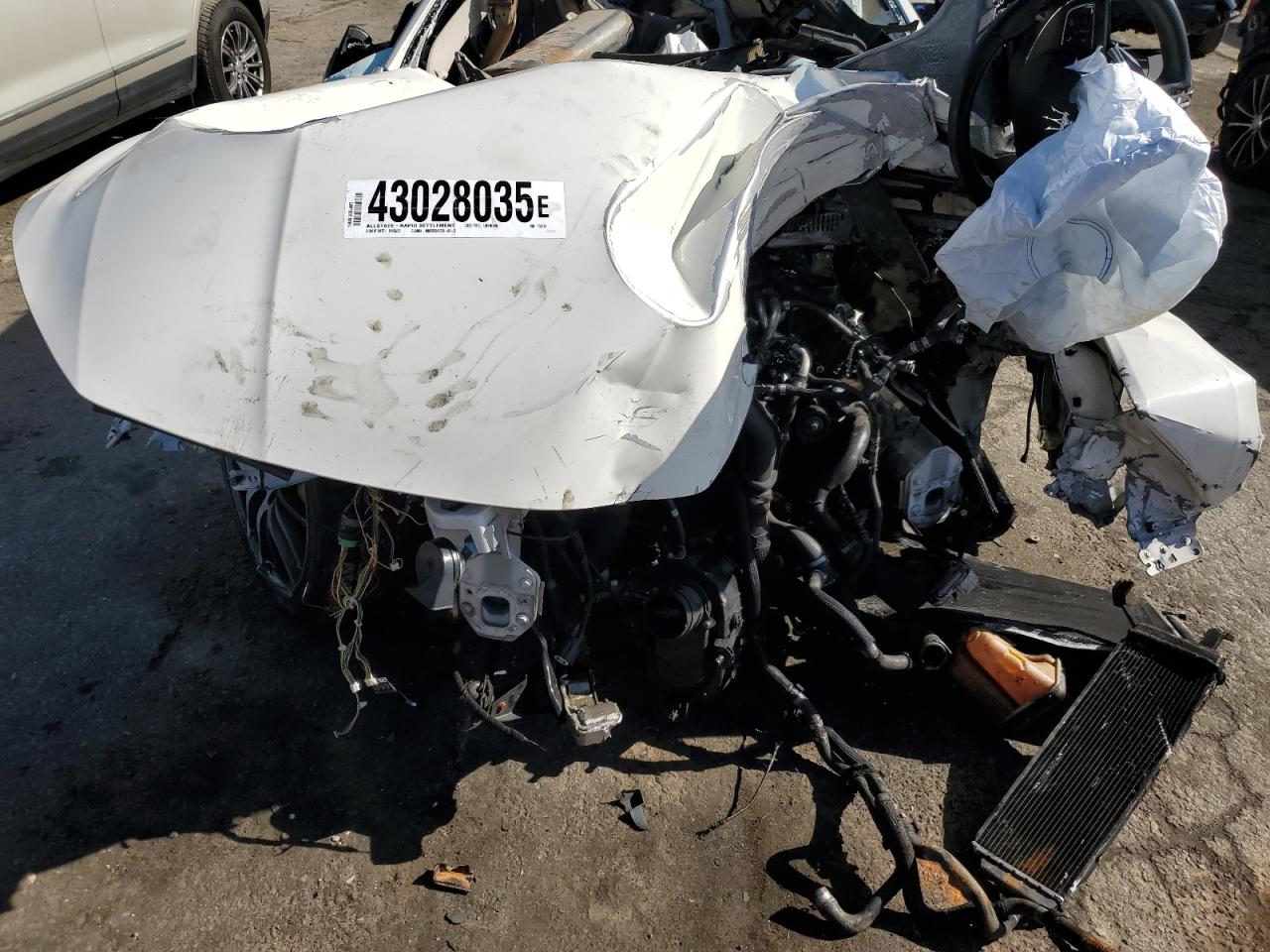 2015 Maserati Ghibli VIN ZAM57XSA7F1139041 Copart auction photo, all over / rollover damage thumbnail 11