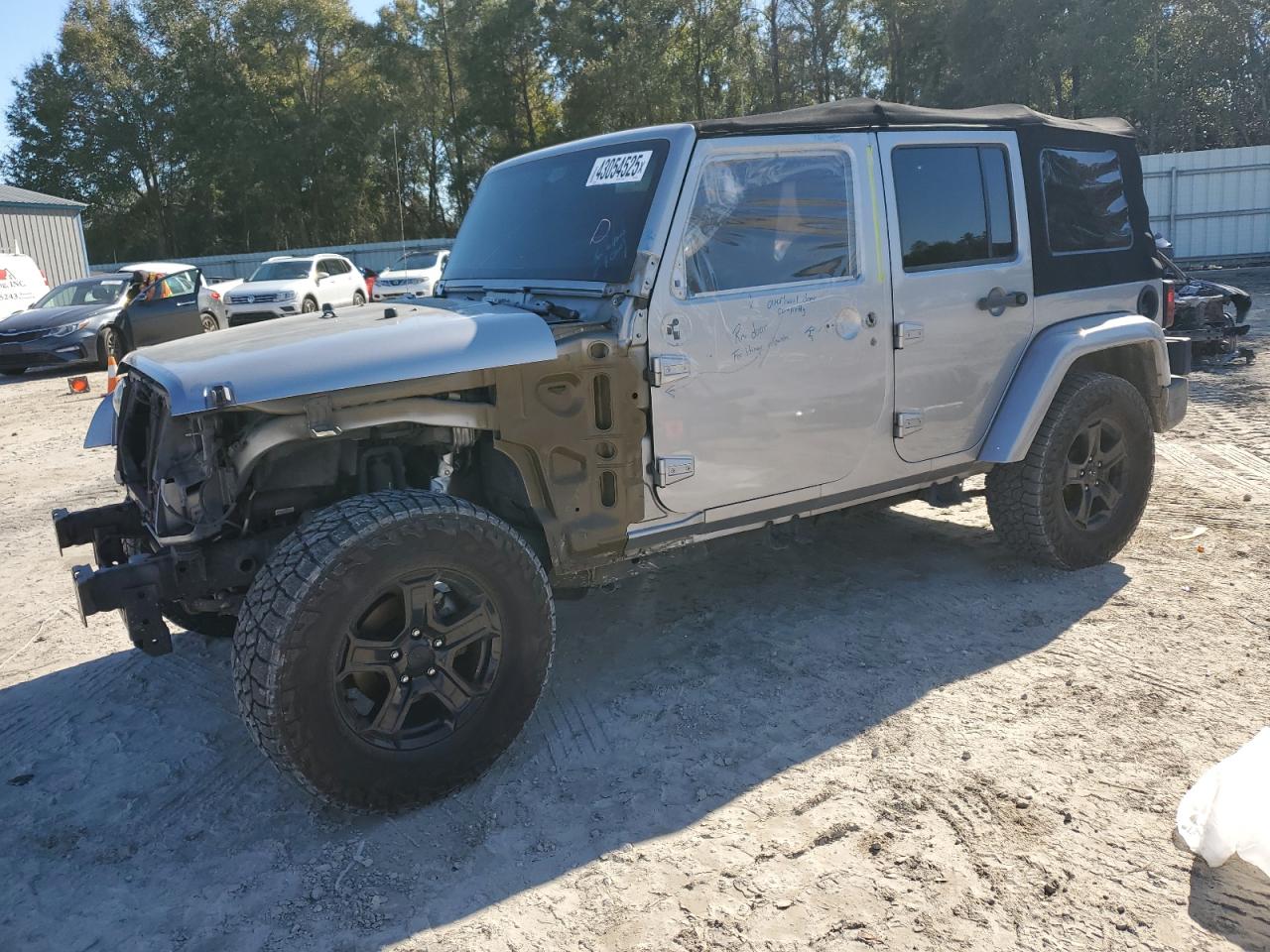 2015 Jeep Wrangler VIN 1C4HJWEGXFL557997
