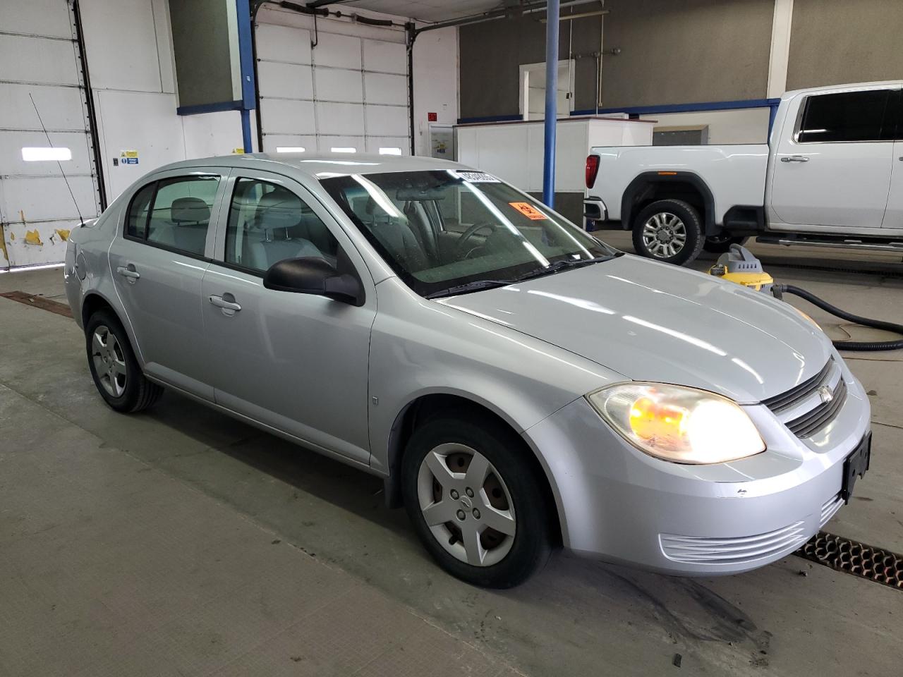 2007 Chevrolet Cobalt VIN 1G1AK55F477118135 Copart auction photo, front end / side damage thumbnail 4