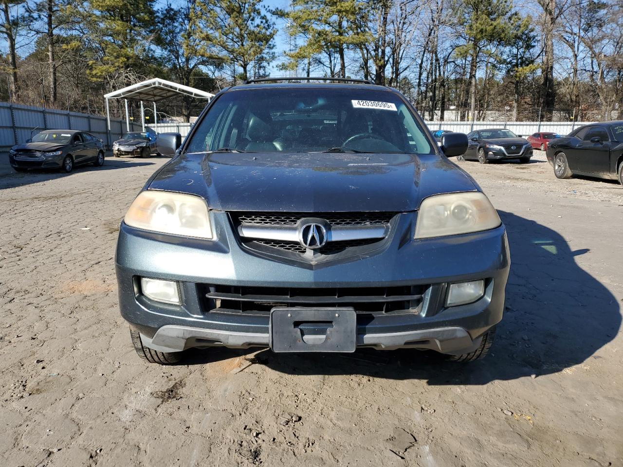 2006 Acura MDX VIN 2HNYD18876H517933 Copart auction photo, side / rear end damage thumbnail 5