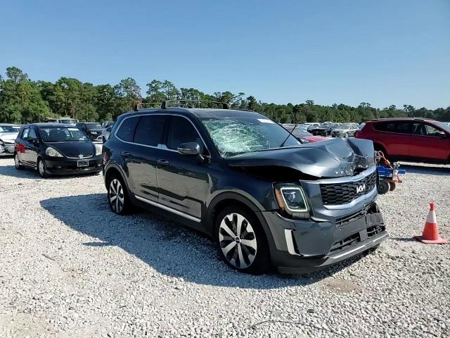 2022 KIA Telluride VIN 5XYP6DHC9NG272745 Copart auction photo, front end / side damage thumbnail 14
