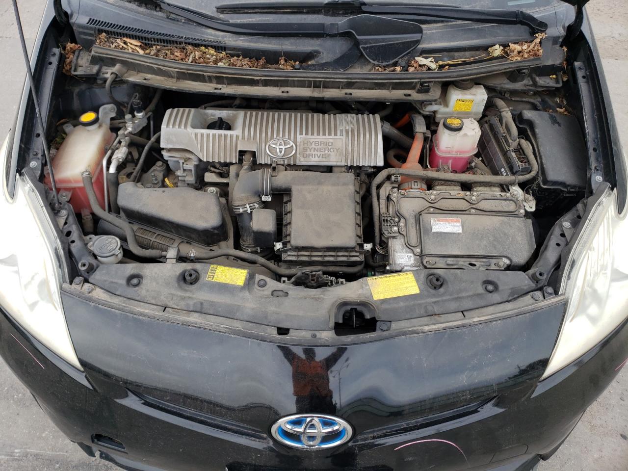 2013 Toyota Prius VIN JTDKN3DU8D0342553 Copart auction photo, side / hail damage thumbnail 11