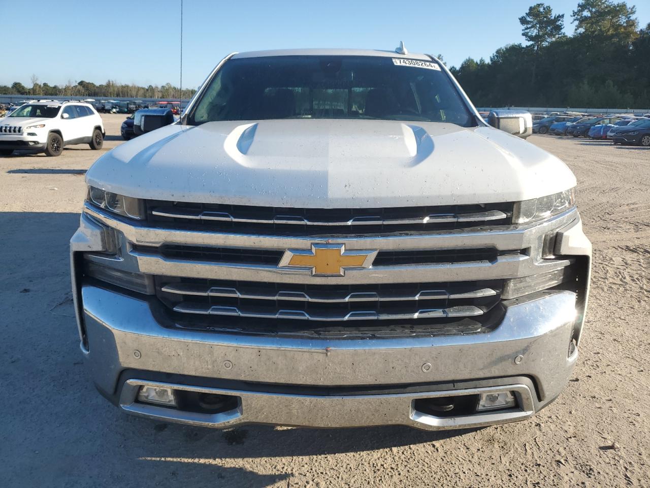 2021 Chevrolet Silverado VIN 1GCUYGED3MZ107821 Copart auction photo, side damage thumbnail 5