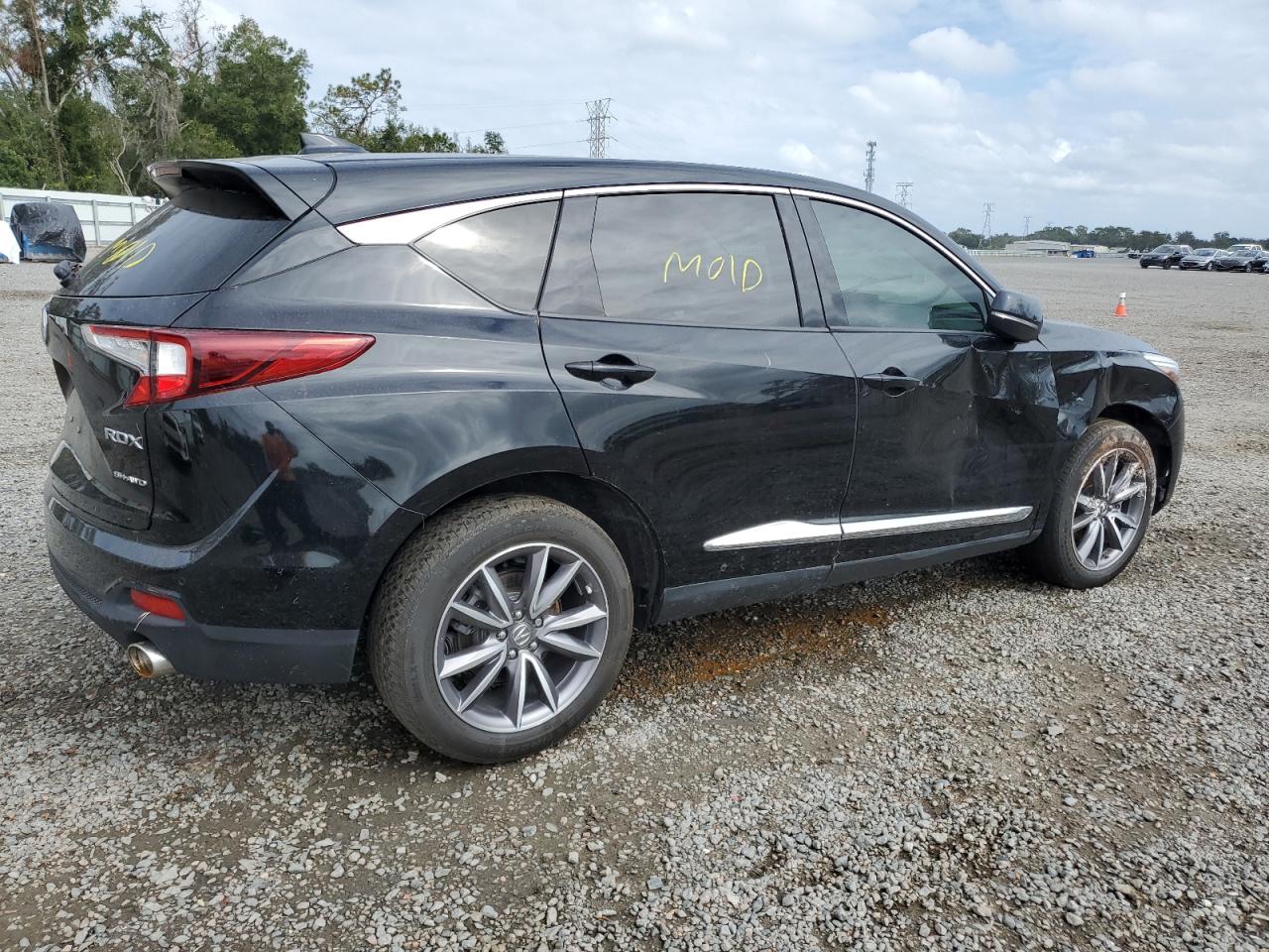 2020 Acura RDX VIN 5J8TC2H52LL024563 Copart auction photo, water/flood damage thumbnail 3