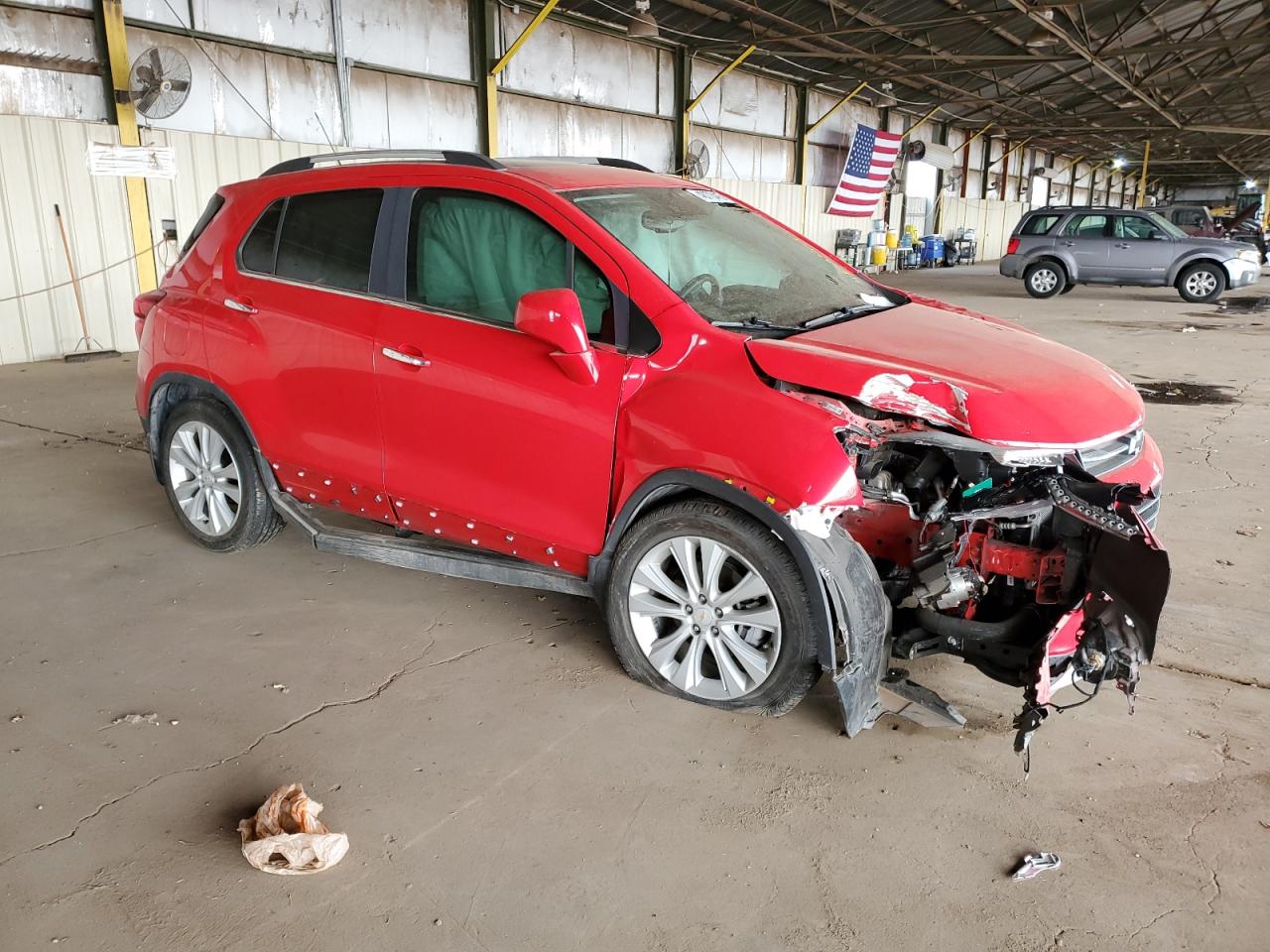 2020 Chevrolet Trax VIN KL7CJMSB8LB343564 Copart auction photo, front end / minor dent/scratches damage thumbnail 4