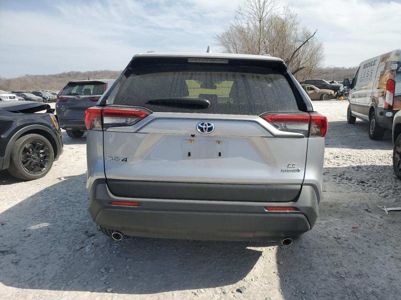 2023 Toyota RAV 4 VIN JTMMWRFV6PD207342 Copart auction photo, side / front end damage thumbnail 6