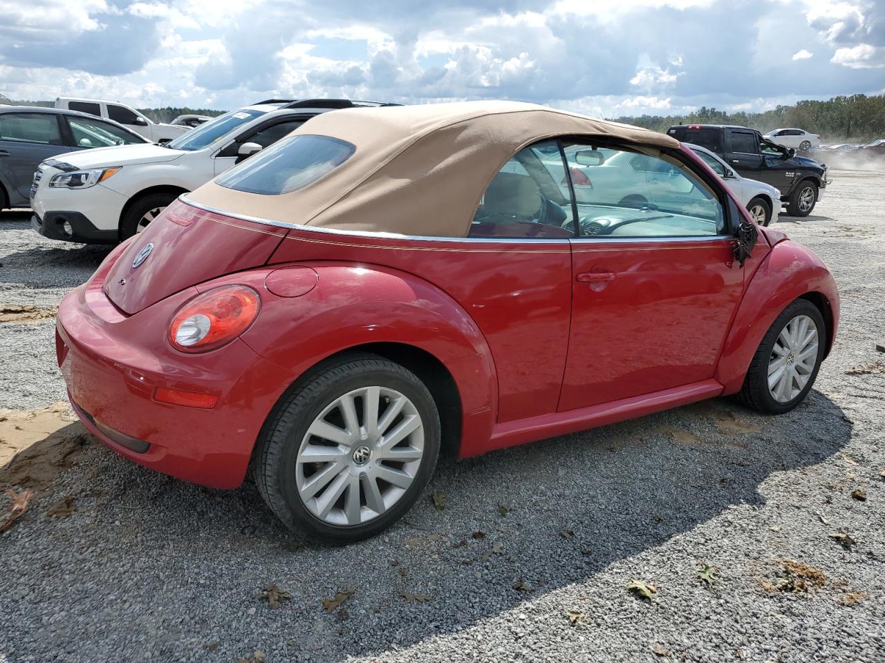 2010 Volkswagen Beetle VIN 3VWRW3AL2AM007351 Copart auction photo, water/flood / minor dent/scratches damage thumbnail 3