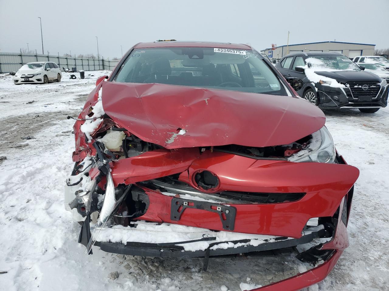 2018 Toyota Prius VIN JTDKARFU8J3055512 Copart auction photo, front end / minor dent/scratches damage thumbnail 5