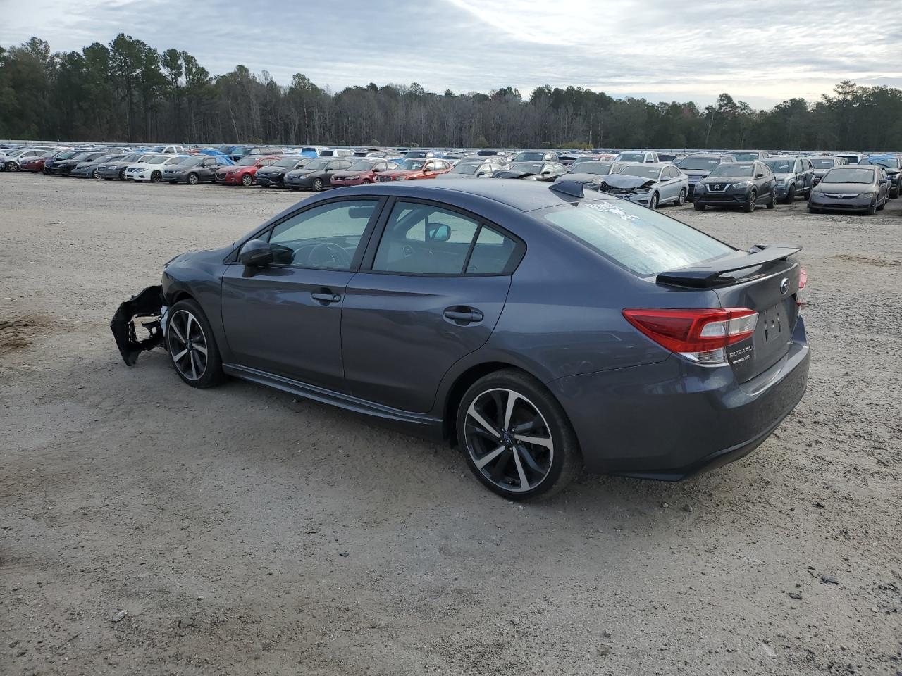 2020 Subaru Impreza VIN 4S3GKAL6XL3610439 Copart auction photo, front end damage thumbnail 2