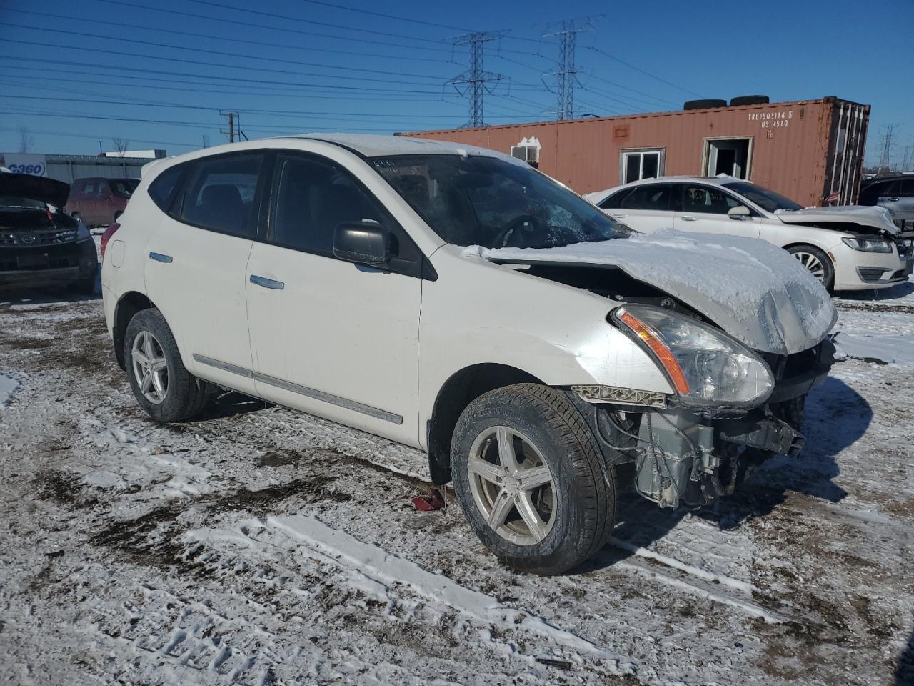 2011 Nissan Rogue VIN JN8AS5MV6BW296440 Copart auction photo, front end / minor dent/scratches damage thumbnail 4