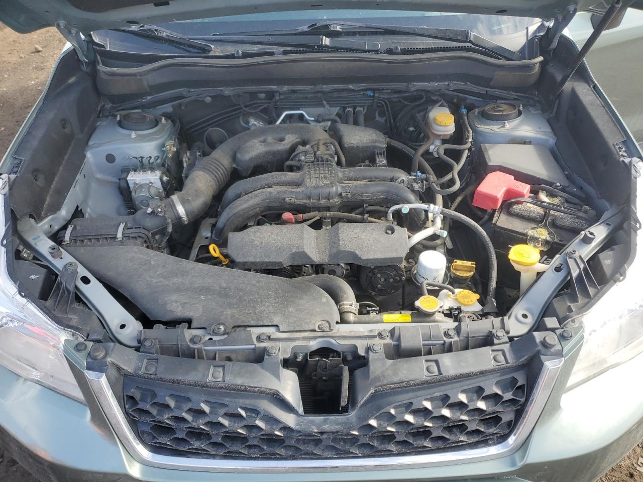 2015 Subaru Forester VIN JF2SJADC1FH474647 Copart auction photo, side damage thumbnail 14