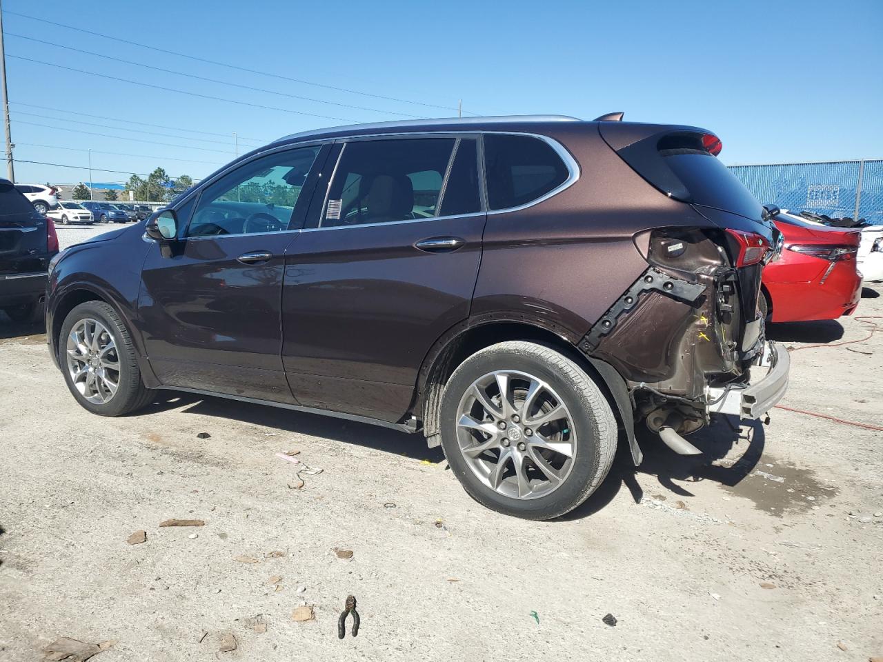 2020 Buick Envision VIN LRBFXCSA3LD164738 Copart auction photo, rear end damage thumbnail 2