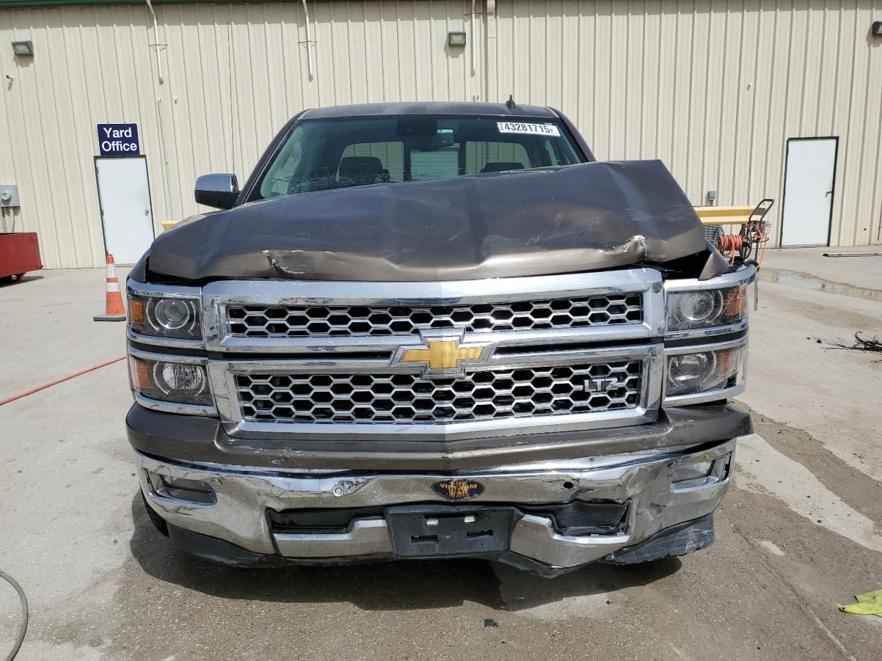 2014 Chevrolet Silverado VIN 1GCRCSEC5EZ135409 Copart auction photo, front end damage thumbnail 5