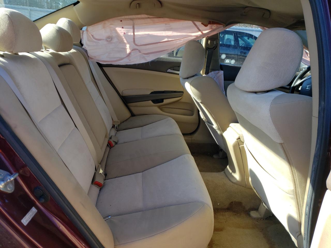 2010 Honda Accord VIN 1HGCP2F3XAA153410 Copart auction photo, side / undercarriage damage thumbnail 10