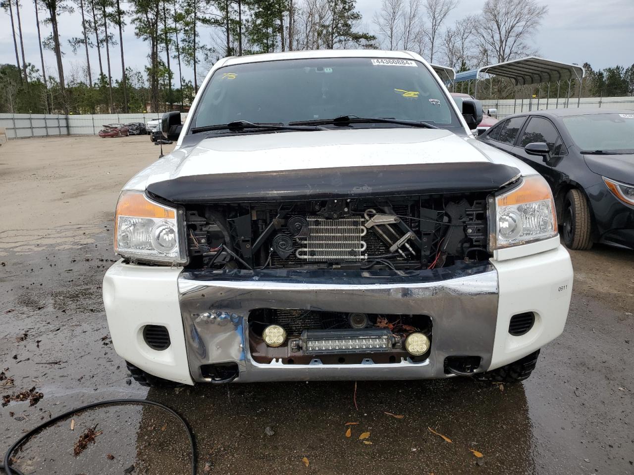 2008 Nissan Titan VIN 1N6AA07F68N355276 Copart auction photo, front end damage thumbnail 5