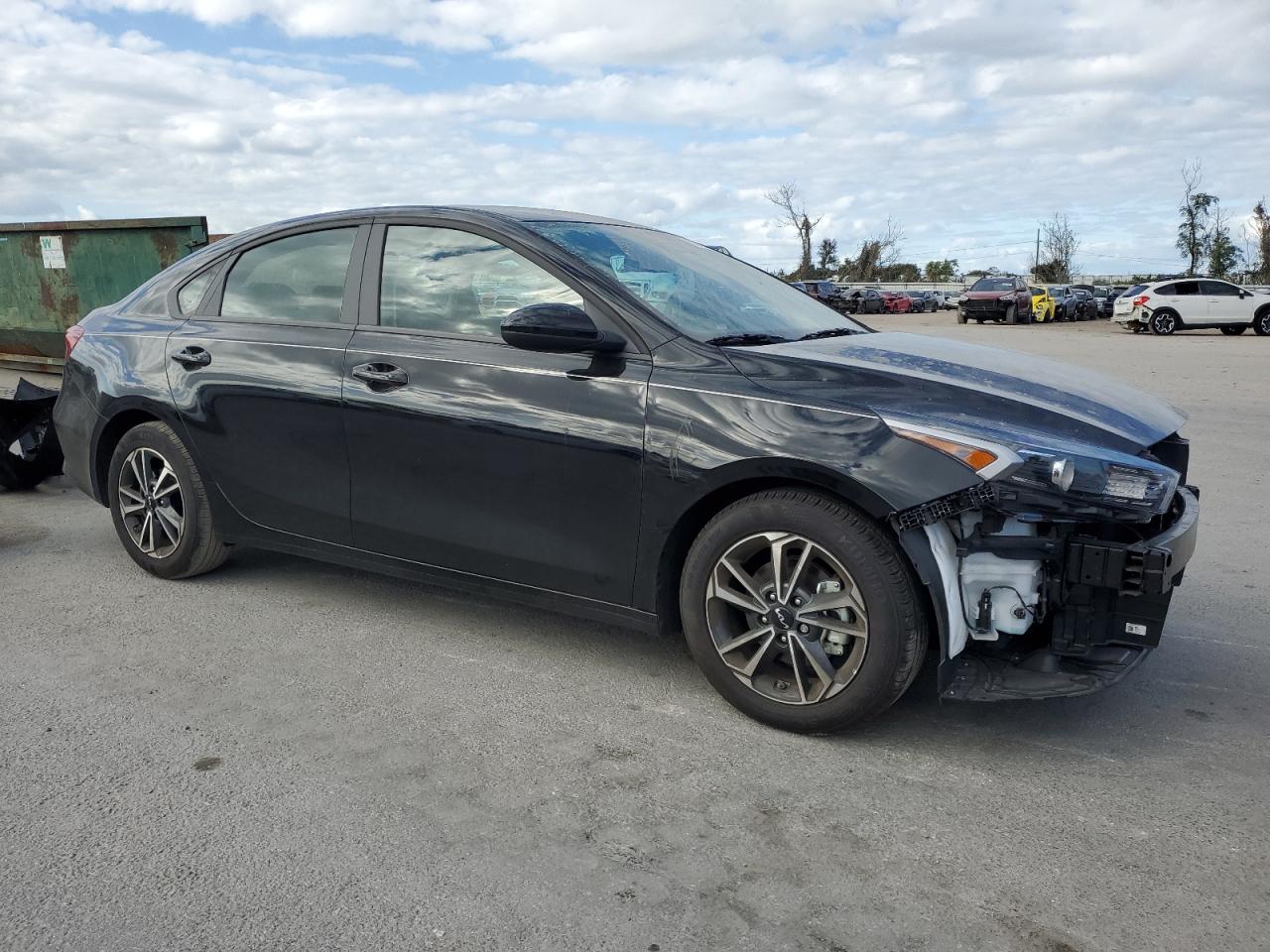 2024 KIA Forte VIN 3KPF24AD6RE799137 Copart auction photo, front end / side damage thumbnail 4